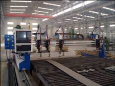longitudinal welding pipe production line laser cutting